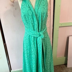 Lilly Pulitzer Green Chrisella dress size 14